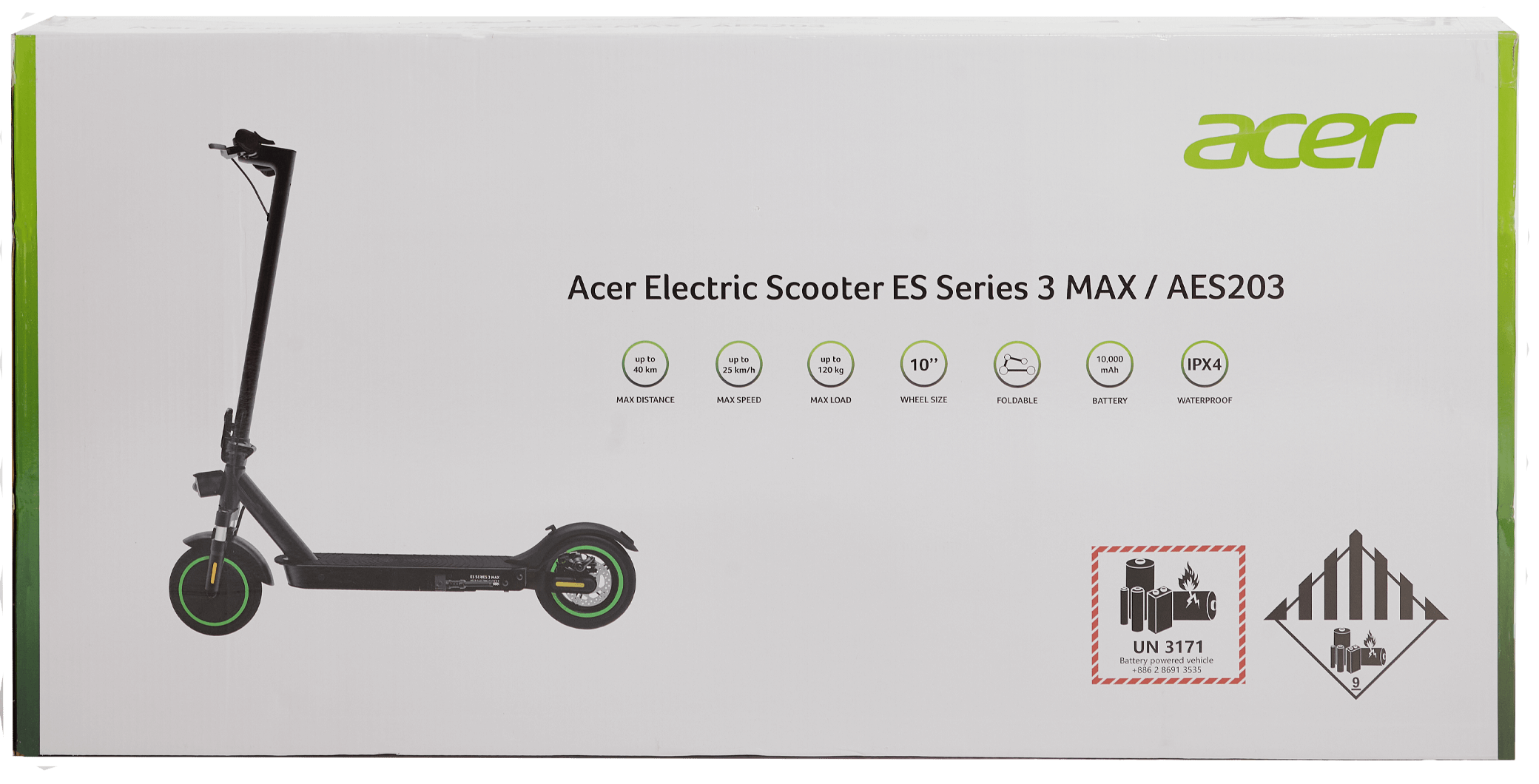 Acer series 5 электросамокат