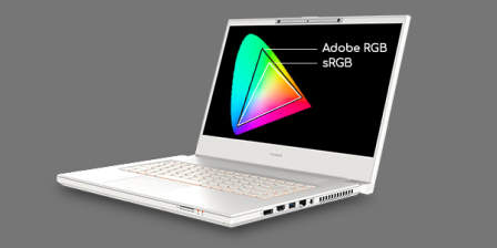 Цветовой охват 100% Adobe® RGB